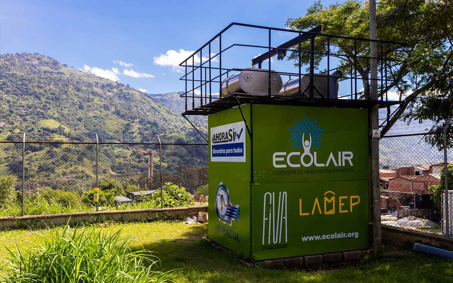 FIVA, la innovadora máquina colombiana que descontamina el aire