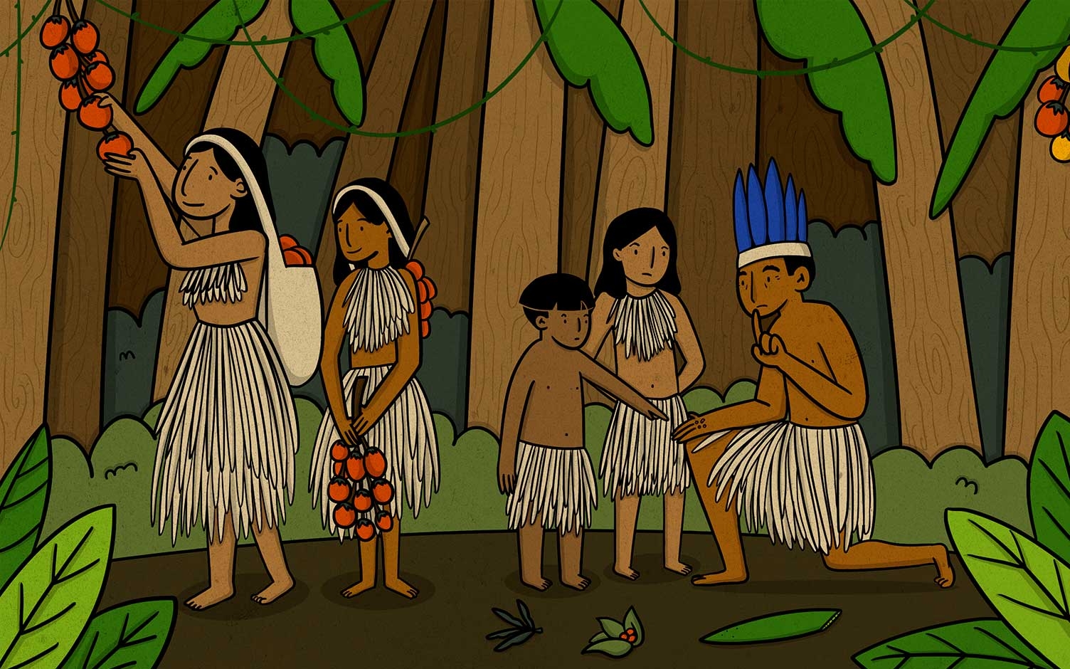 El conocimiento ancestral que mantuvo con vida a los niños indígenas